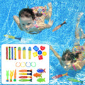 Pool Toys Underwater Swim Diving Toy Sets with Water Rings, Sticks, Octopus, Torpedo Bandits & Balls for Kids I877