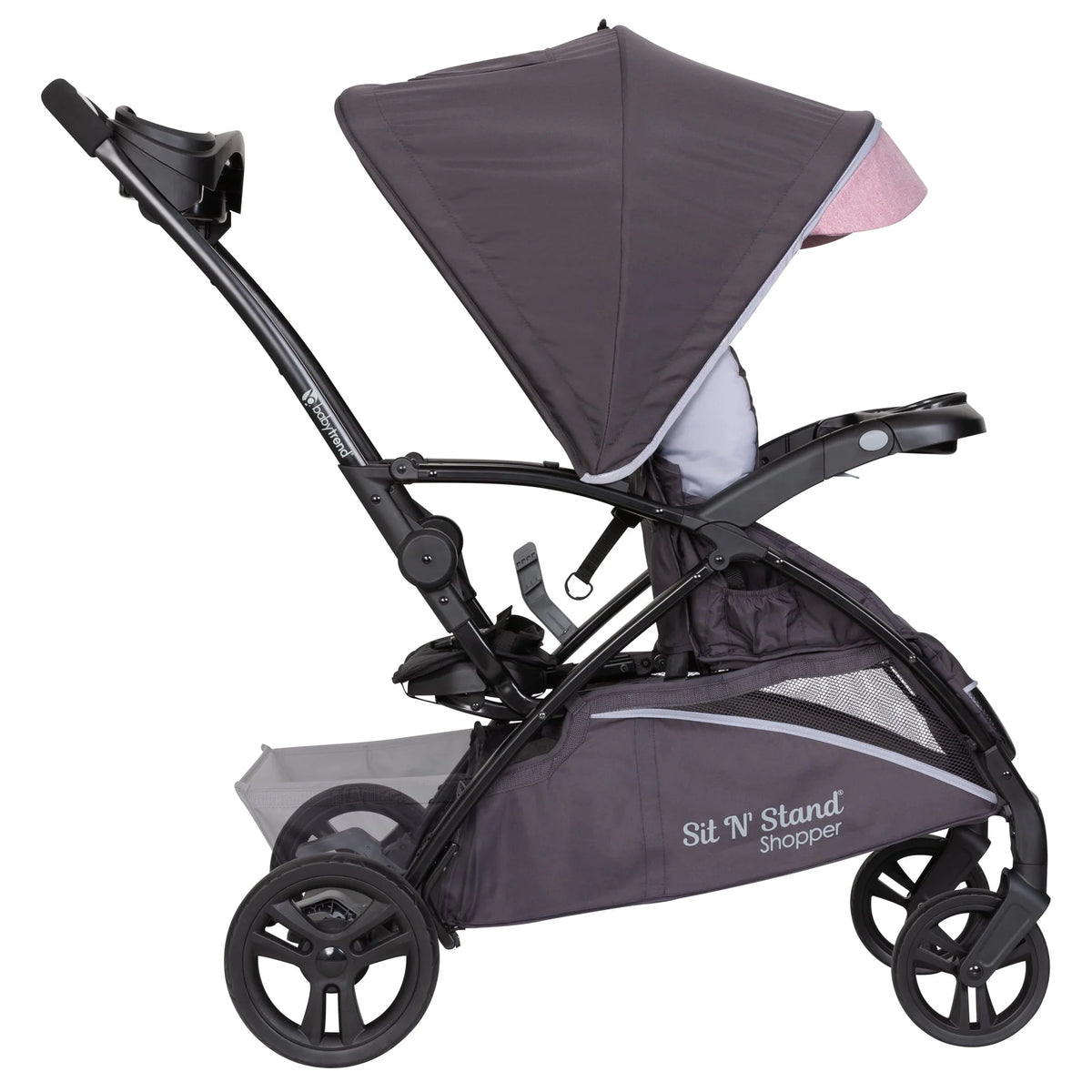 Pink 5-in-1 Stroller W4633