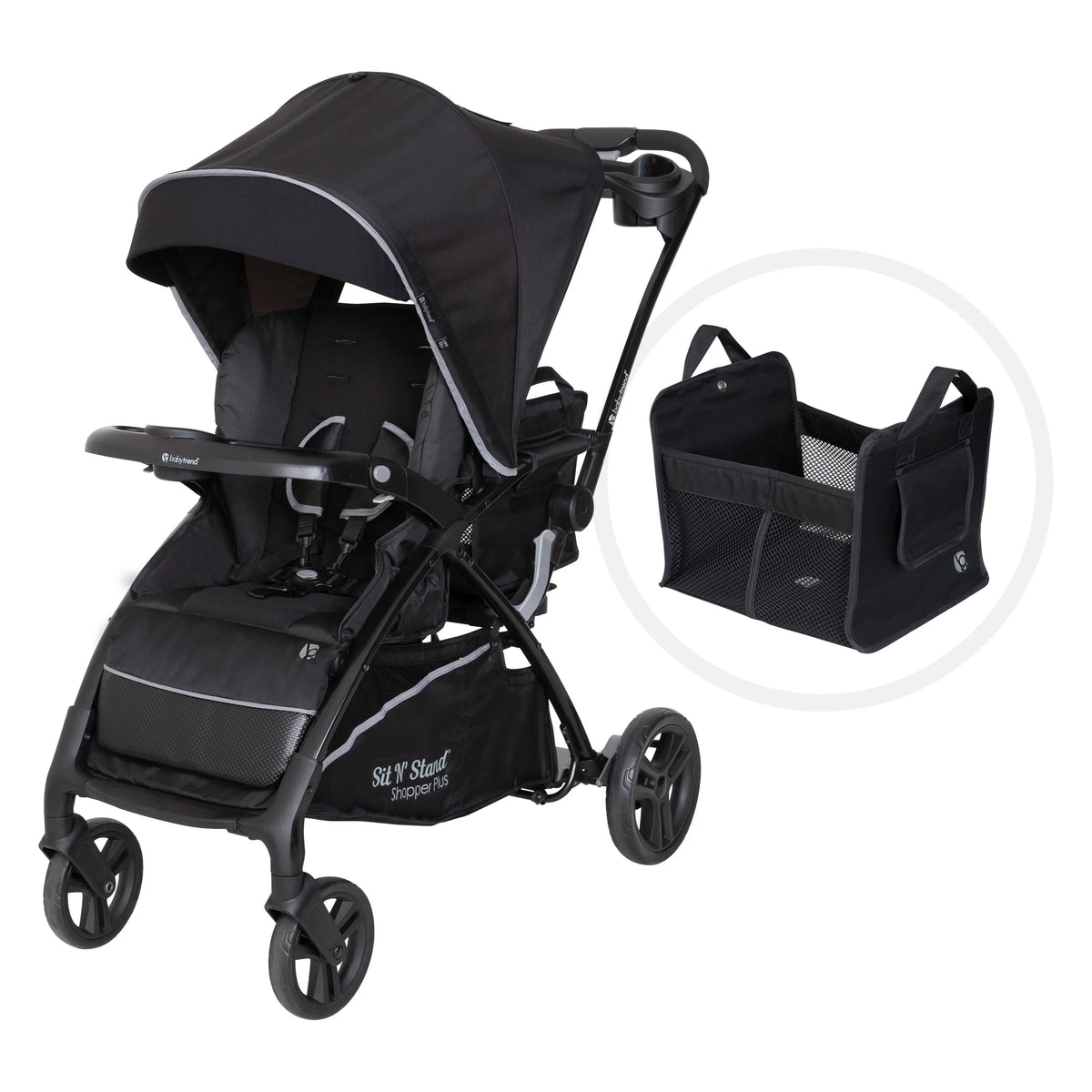 Pink 5-in-1 Stroller W4633