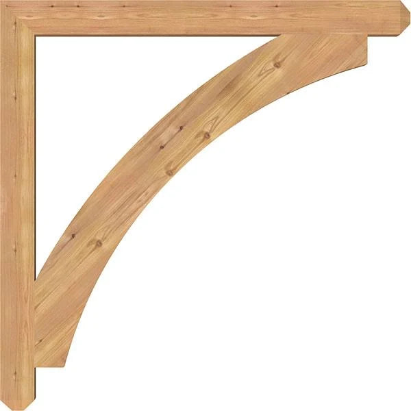 Thorton Craftsman Smooth Bracket, Western Red Cedar U95530