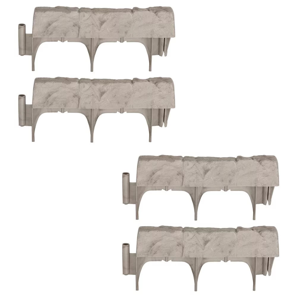 10 Piece Decorative Stone Edging 4 Pack A238027