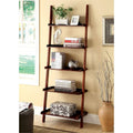 5 Shelf Ladder Bookcase Cherry S8710