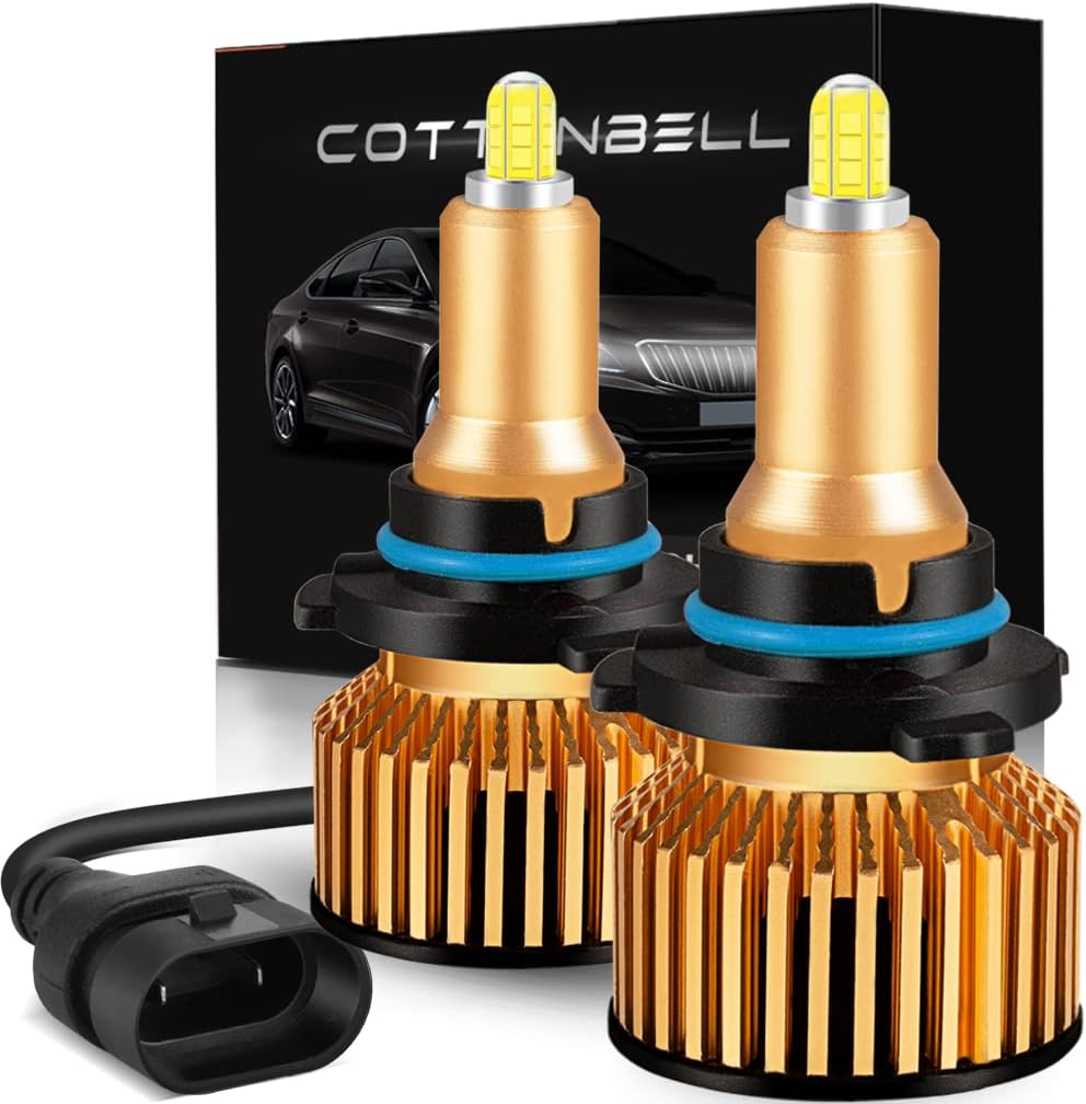 9003/HB2 LED Headlight Bulbs 6000K Xenon White Pack of 2 H7349