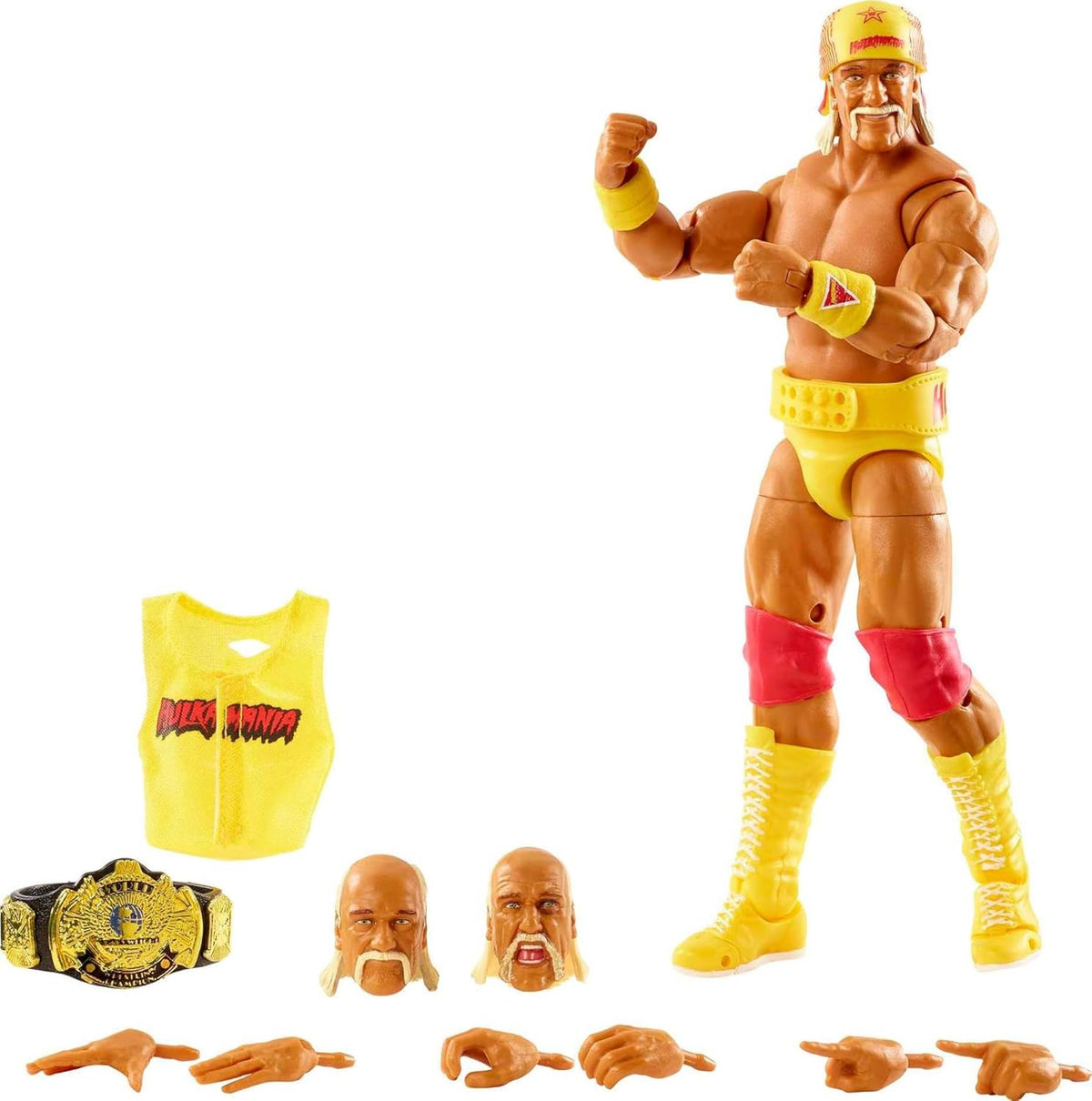 WWE Hulk Hogan Ultimate Edition Action Figure, 6-inch W82423