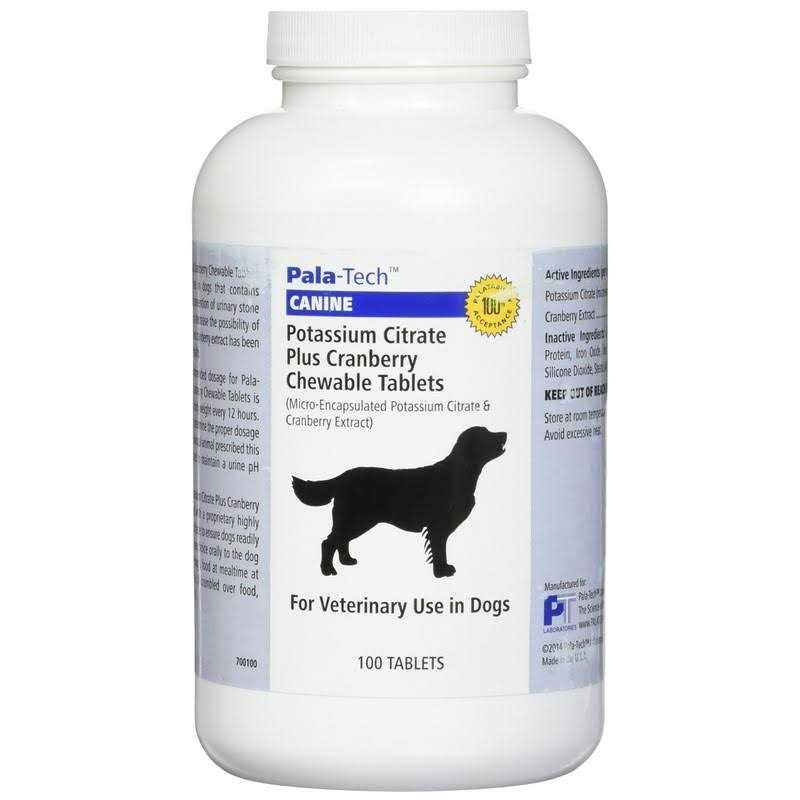 Potassium Citrate Plus Cranberry Chewable Tablets P261