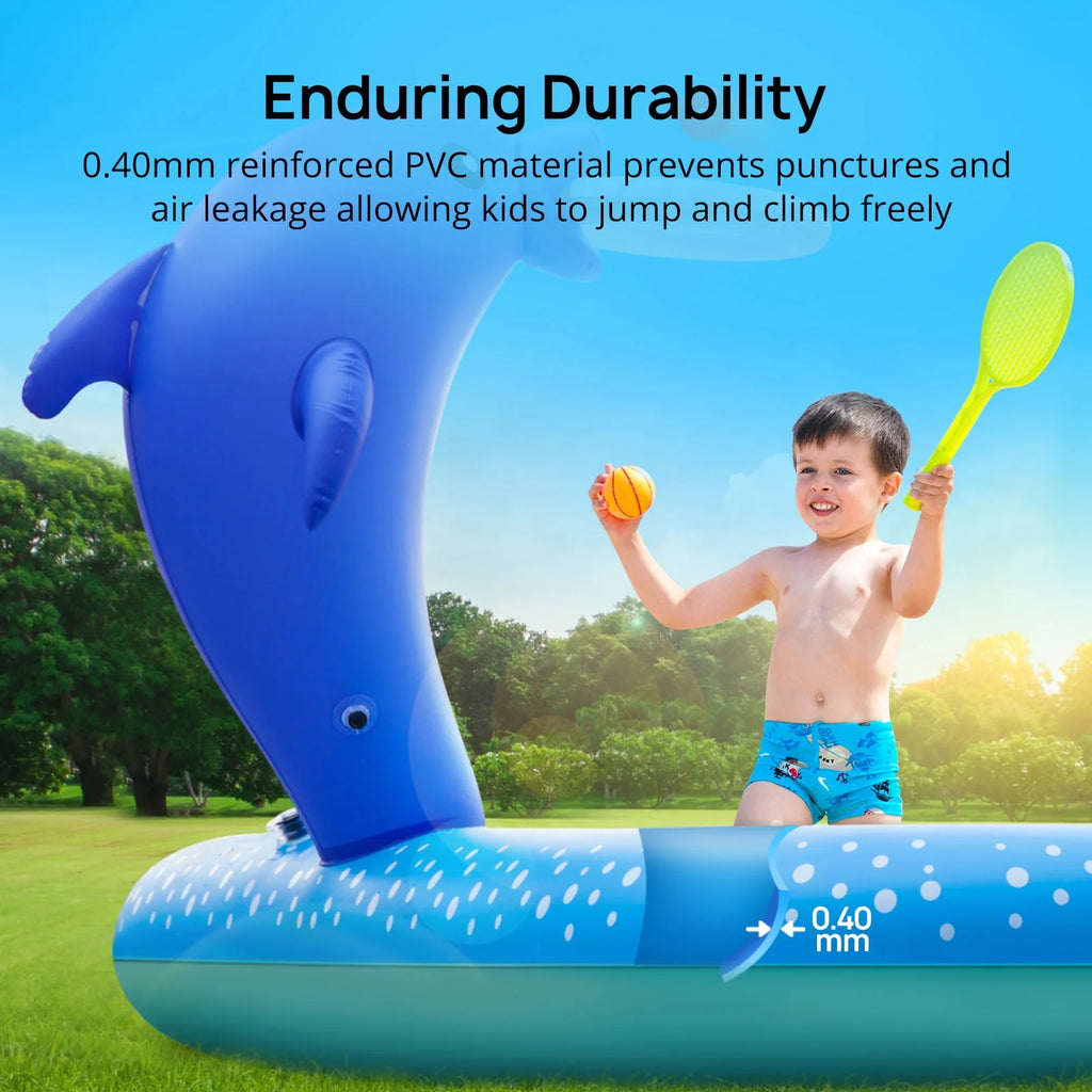 Inflatable Rectangular Swimming Pool T7364