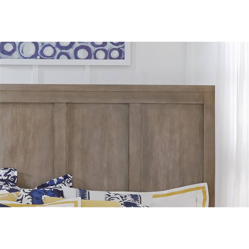 Queen Panel Footboard in Barley Brown Wood B265