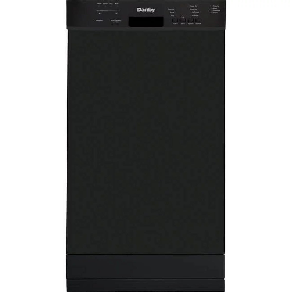 Black Built-in Dishwasher with Front Controls J14786