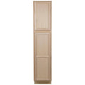 Natural Unfinished Door Pantry Stock Cabinet C864