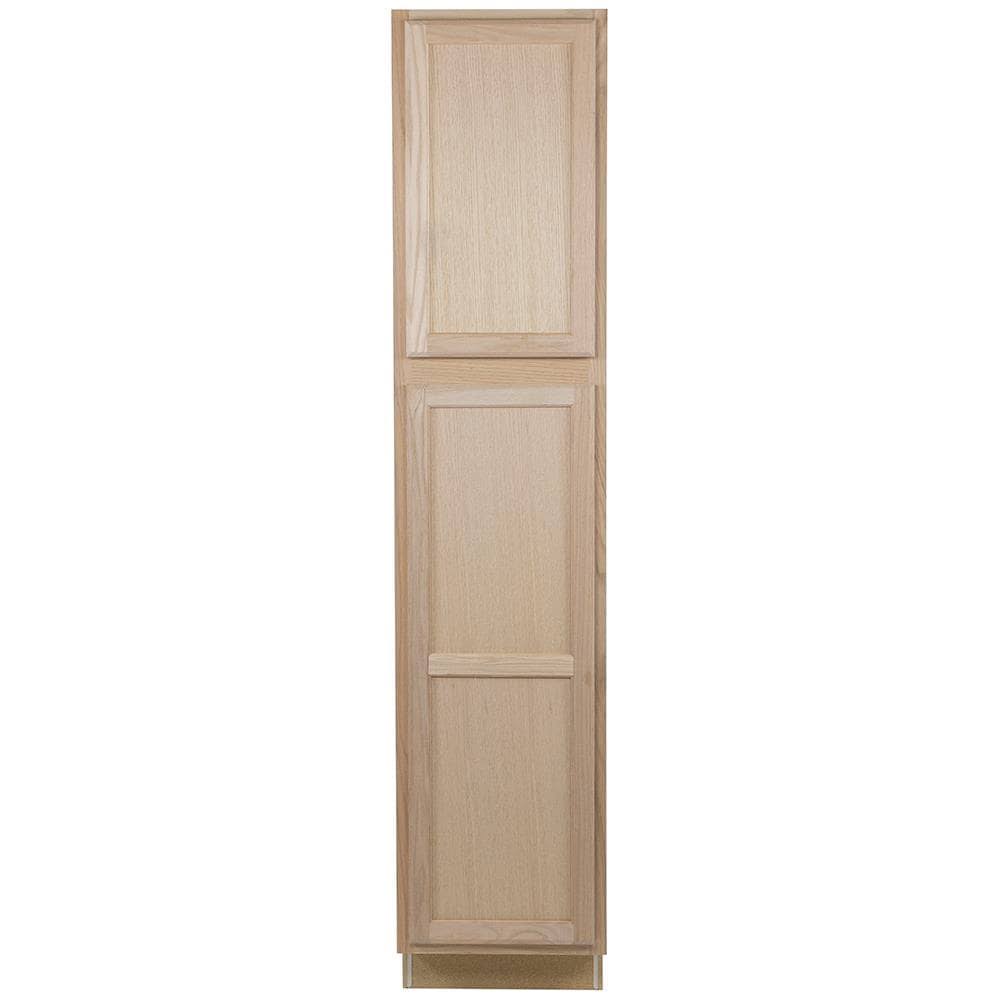 Natural Unfinished Door Pantry Stock Cabinet C864