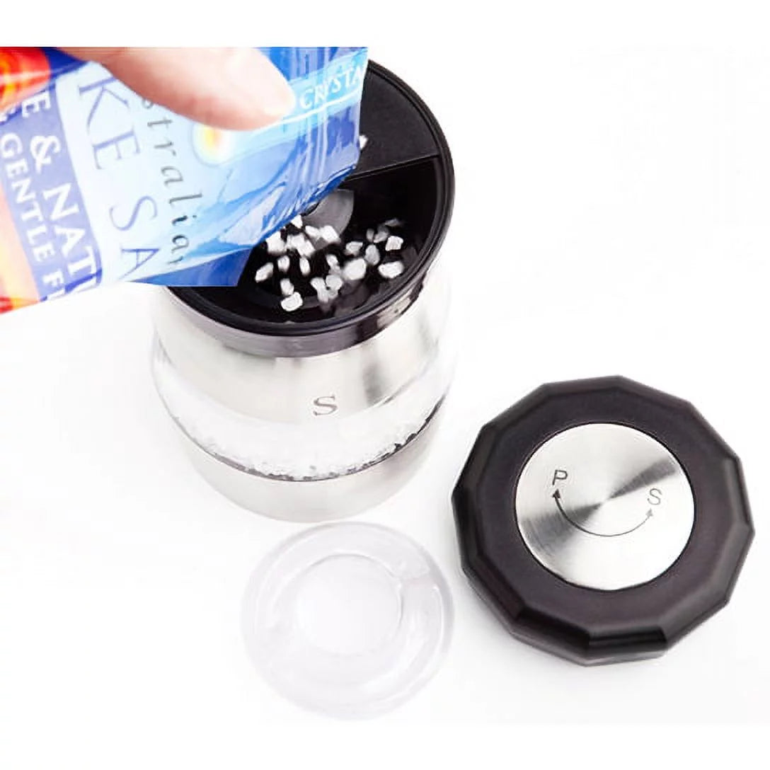 Salt and Pepper Mill and Grinder in Stainless Steel L6901