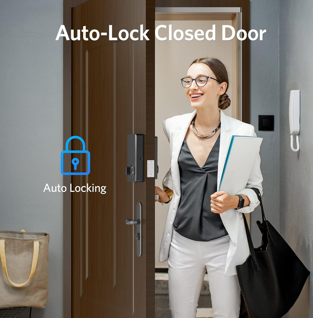 Keyless Entry Door Lock Smart Deadbolt with Bluetooth App Keypad C9158