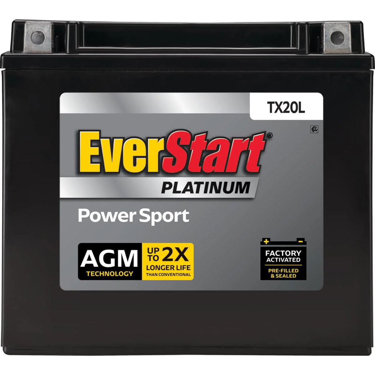 12 Volt 210 CCA AGM Power Sport Battery D505713