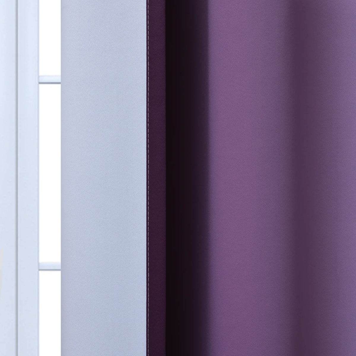 Purple Blackout Ombre Curtains, 52x84 inches, 2 Panels Q68625