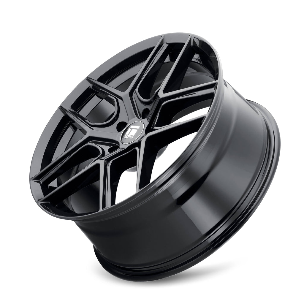 17x8 5x112 35mm Gloss Black Wheel E29938