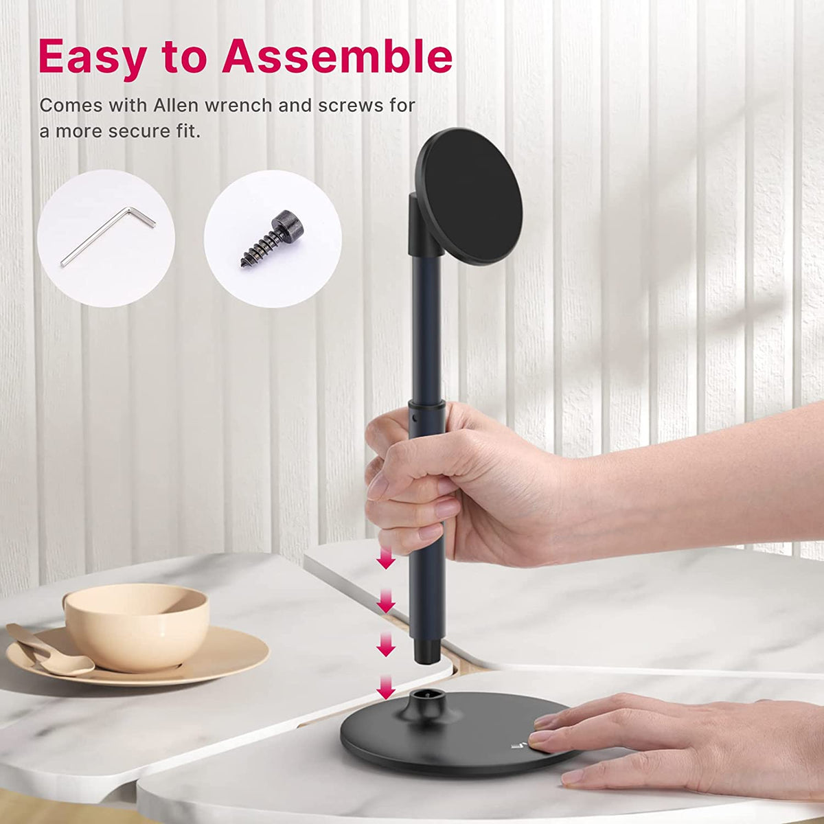 Universal Phone Tripod Mount Attachment with Wireless Shutter Remote U2118