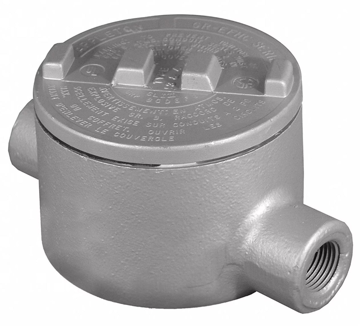 Conduit Outlet Body, Iron, 1 in Z465