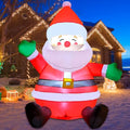 5 FT Christmas Inflatables Santa Claus with Built-in LEDs P9595