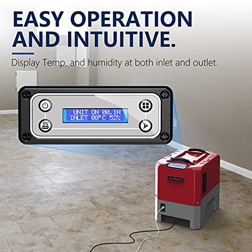Commercial Dehumidifier with Pump, 180 PPD W537177