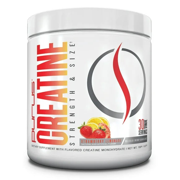 Creatine Monohydrate Powder 30 srv Strawberry Lemonade Flavor O482