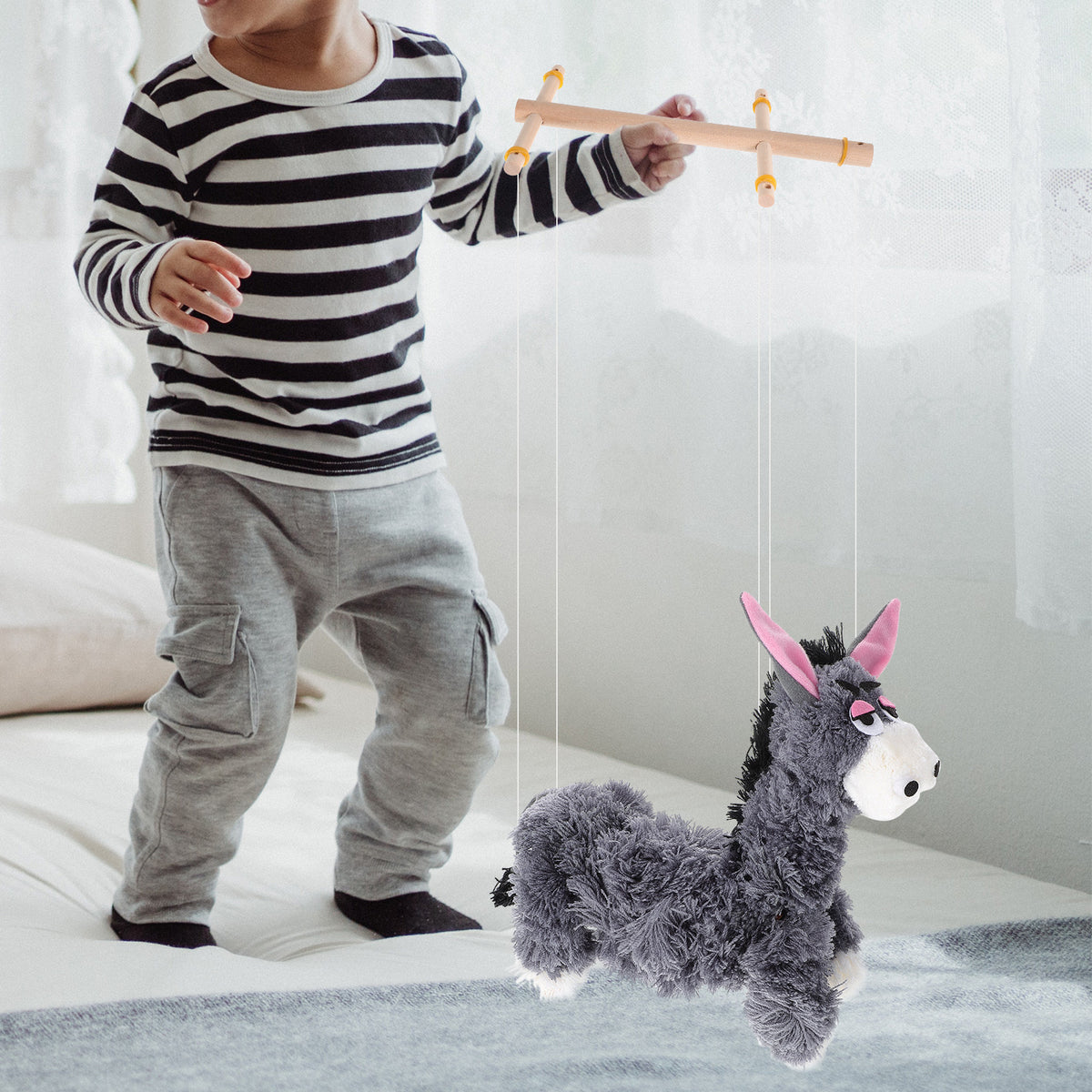Animals Marionette Puppet Plush Toy Q985782