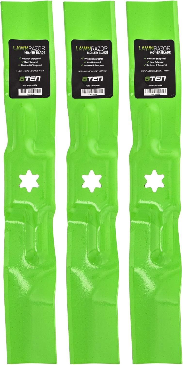 50 inch Cut Deck Mulch Mower Blade 3 Pack F7432