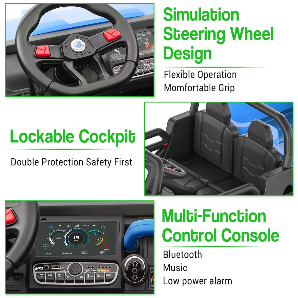 24V 6 Wheeler Ride On Dump Truck with Remote Control F573