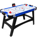 58in Mid-Size Air Hockey Table with 2 Pucks, 2 Pushers, LED Score Board, 12V Motor M58579