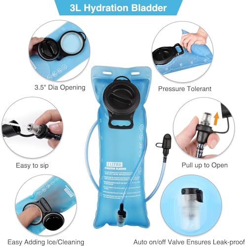 Hydration Backpack with Water Bladder N7524