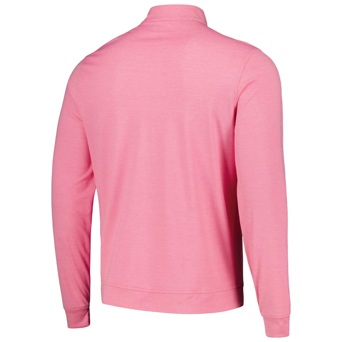 Men's Pink Tri-Blend Half-Zip Top V686