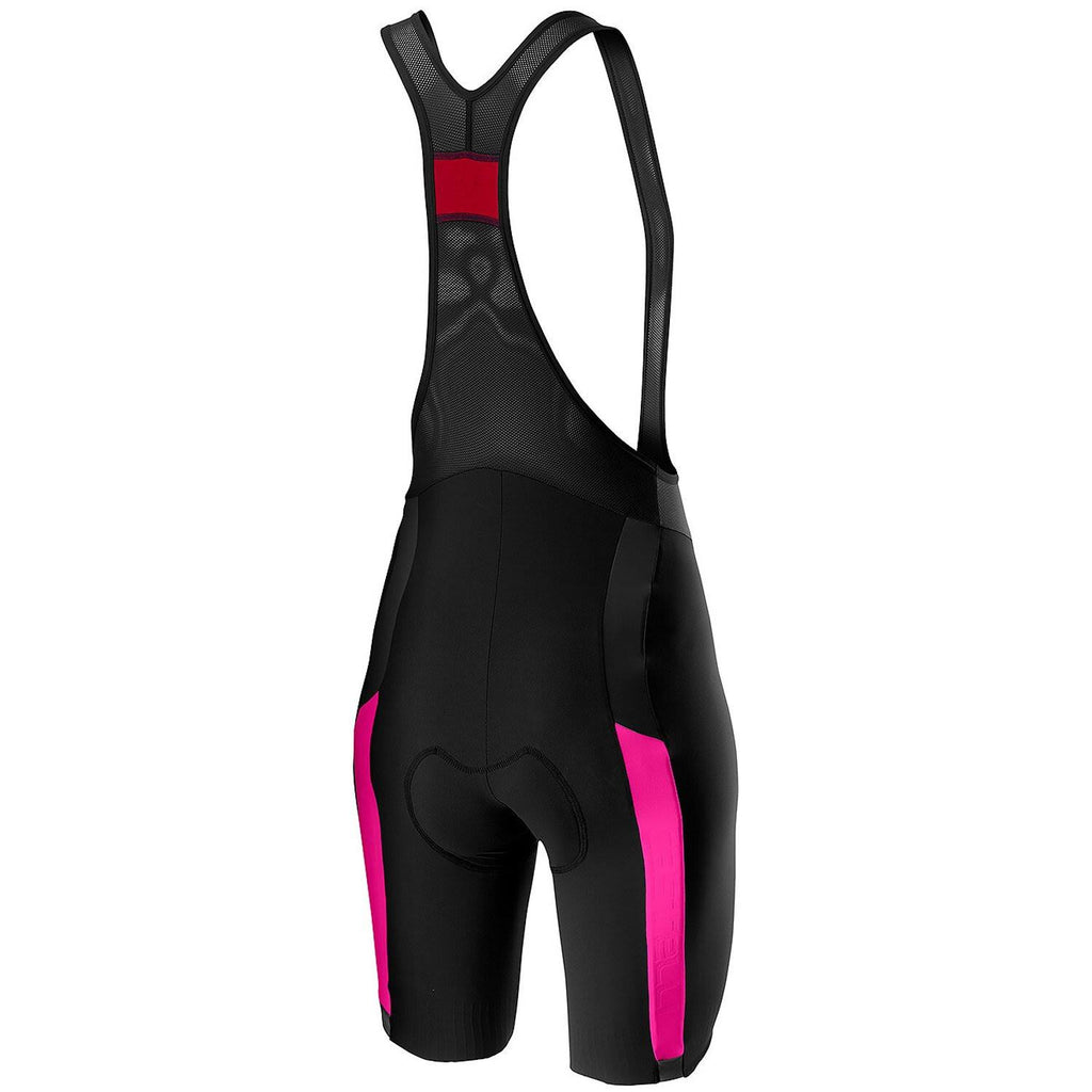 Black/Pink Fluo Bibshort L389