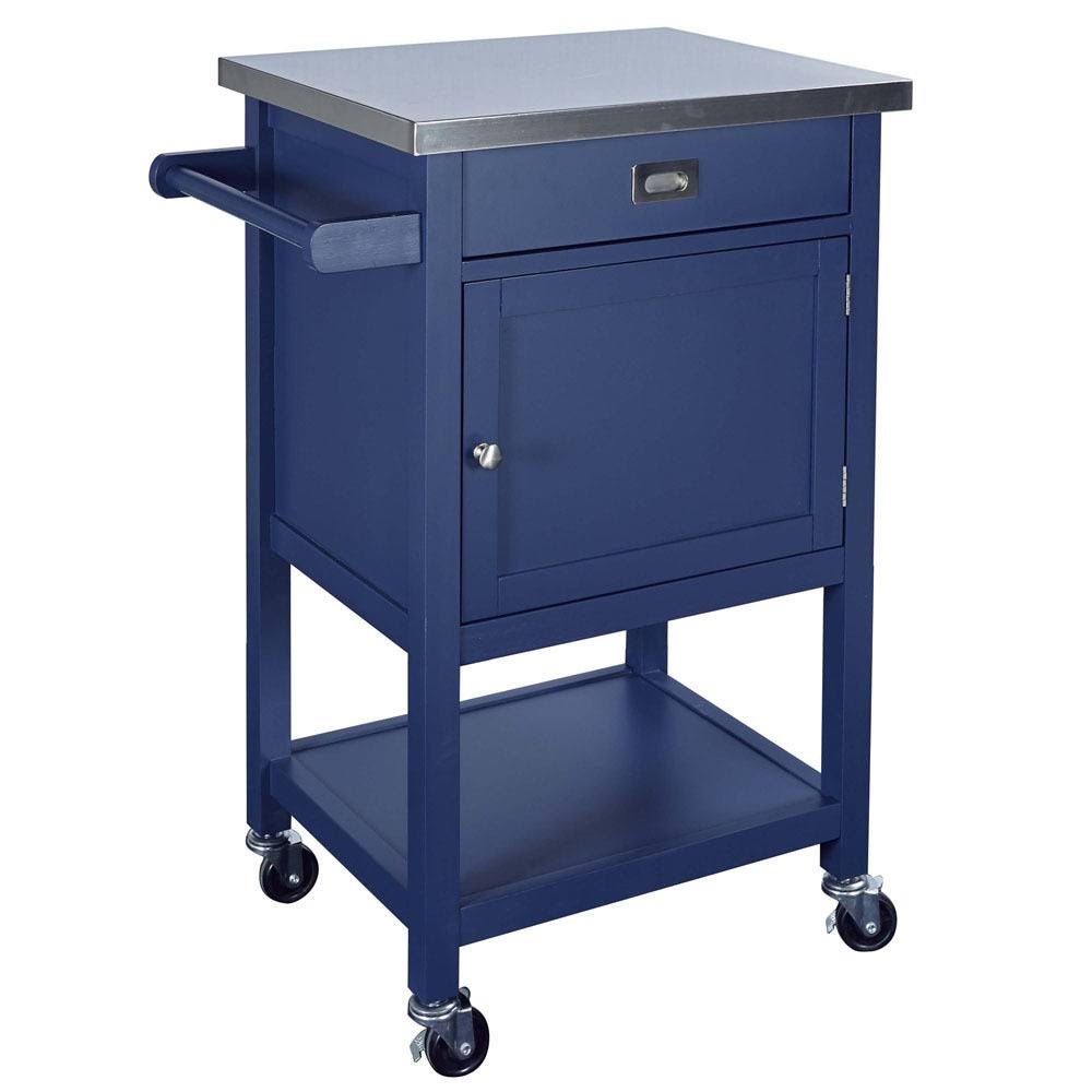 White Apartment Cart B793