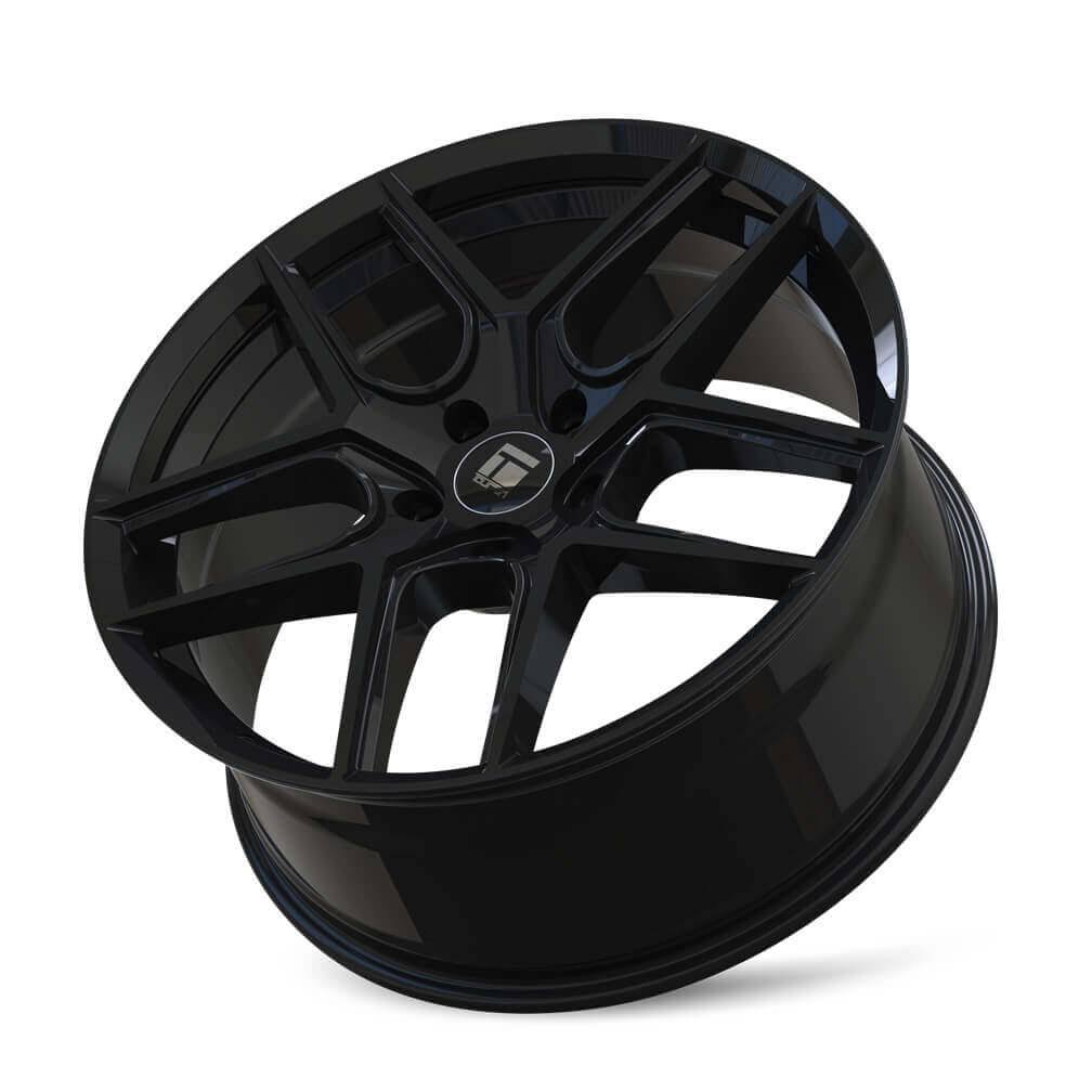 17x8 5x112 35mm Gloss Black Wheel E29938