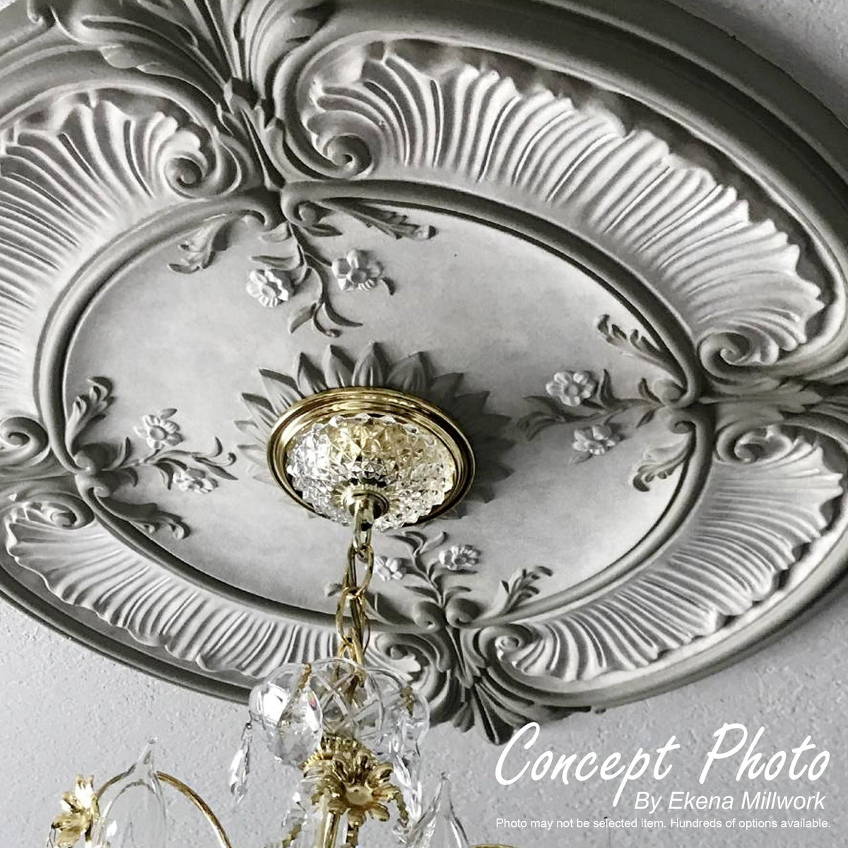 Pearl Ceiling Medallion Q1641