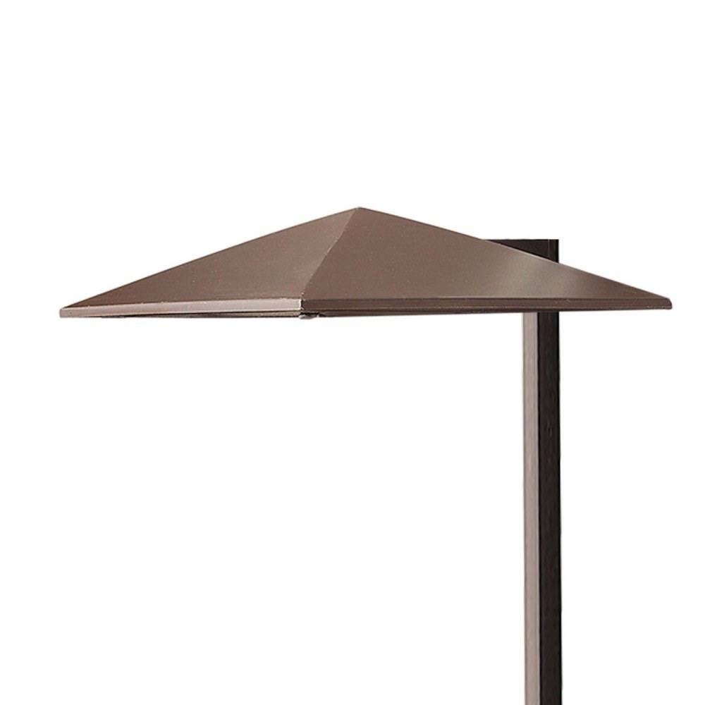Satin Black LED Path Light R637598