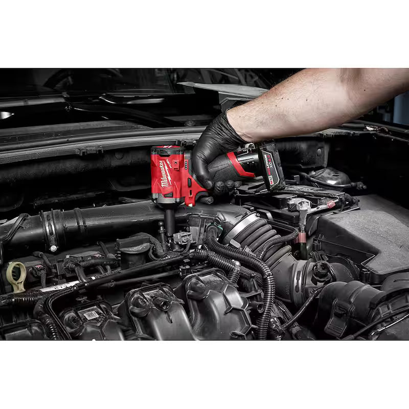 12V Lithium-Ion Brushless Cordless 3/8 in. Impact Wrench & Ratchet Kit E550