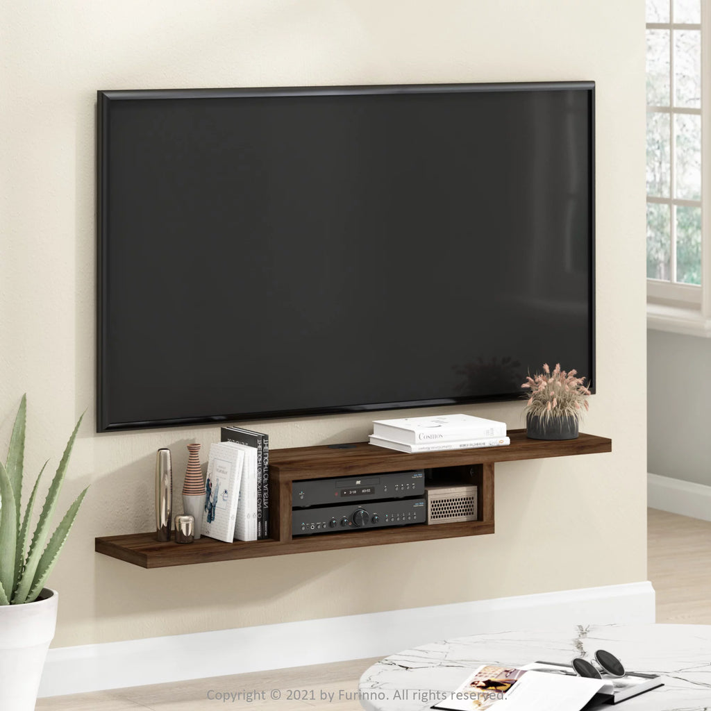 47 Inch Wall Mounted Floating Media Console V63408