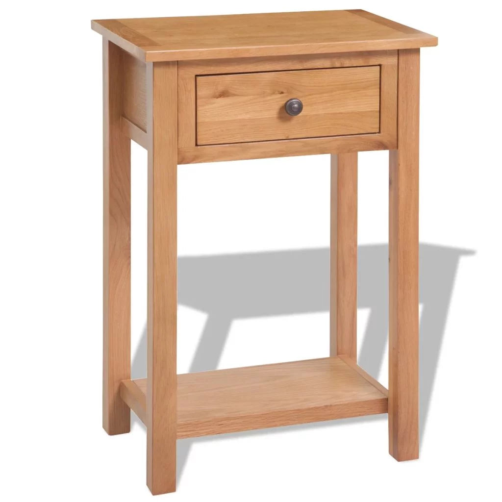 Solid Oak Wood Console Table W821