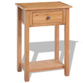 Solid Oak Wood Console Table W821