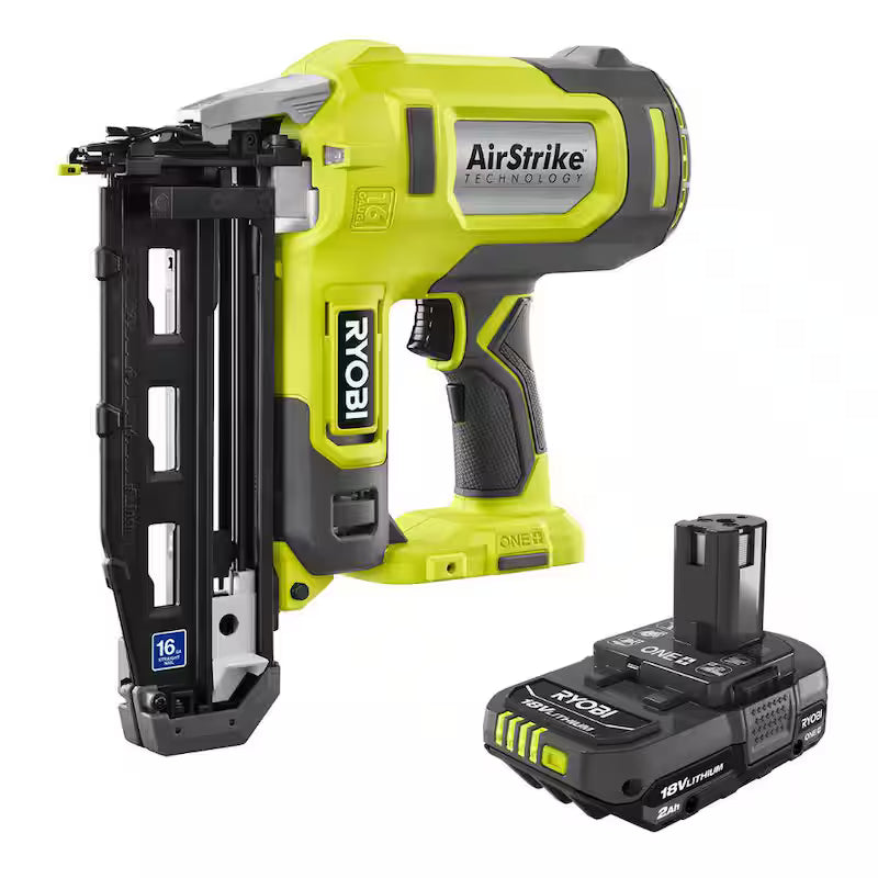 18V Cordless Finish Nailer with 2.0 Ah Battery H814