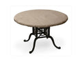 56 in. Round Table Top Cover Taupe G196