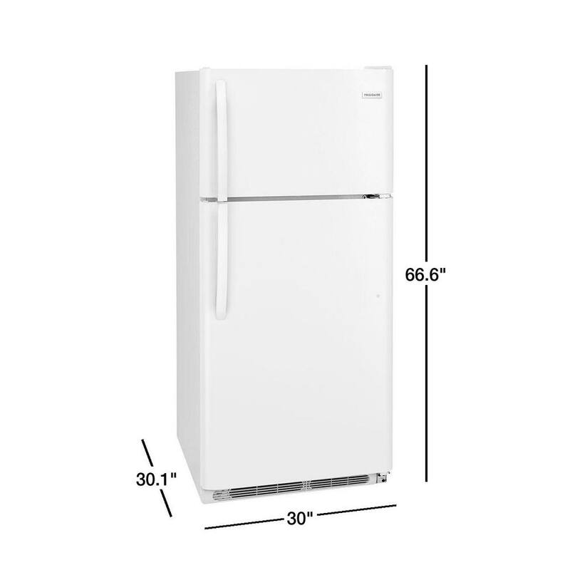 Black Top Freezer Refrigerator B927504