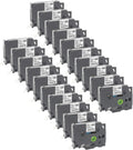 Compatible Label Tape Replacement for Brother TZe-231, 0.47" x 26.2', Black on White, 20 Pack S319501