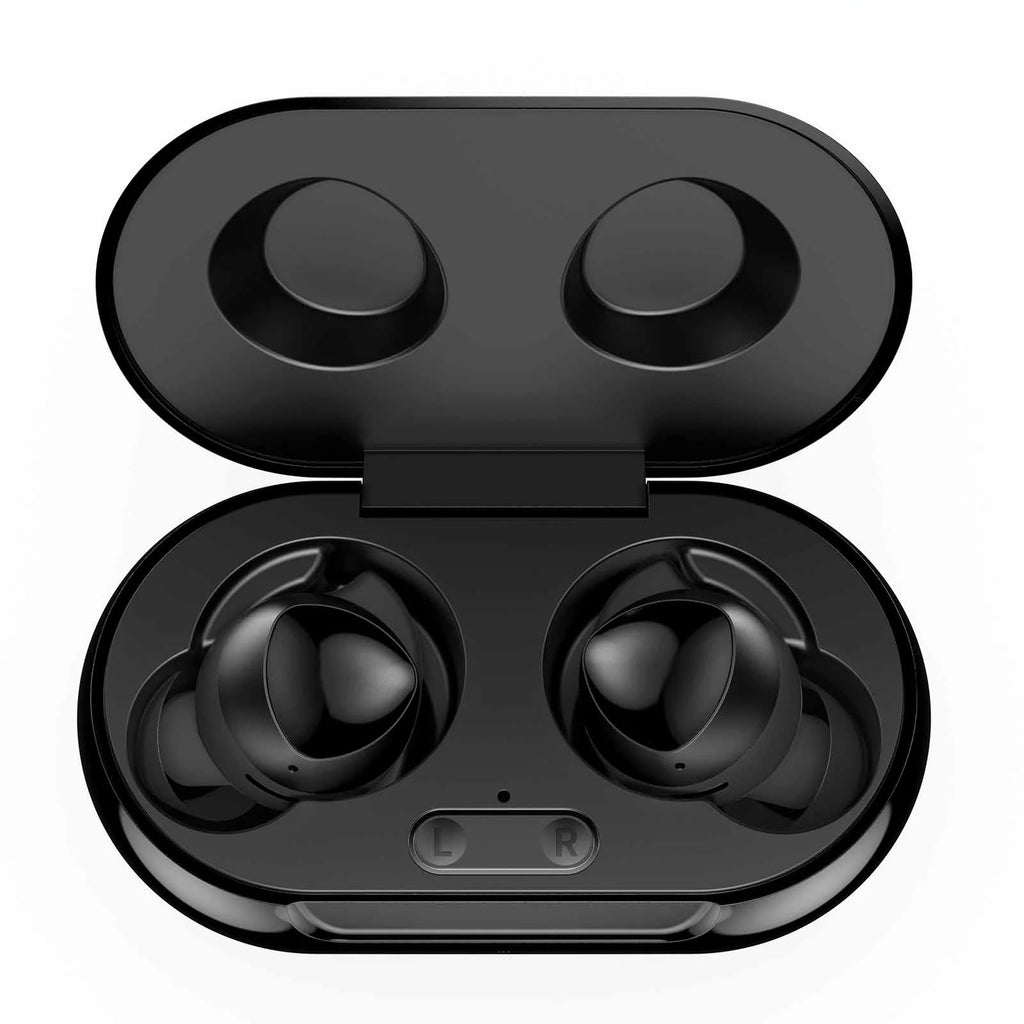 Black True Wireless Earbuds with Active Noise Cancelling W3107