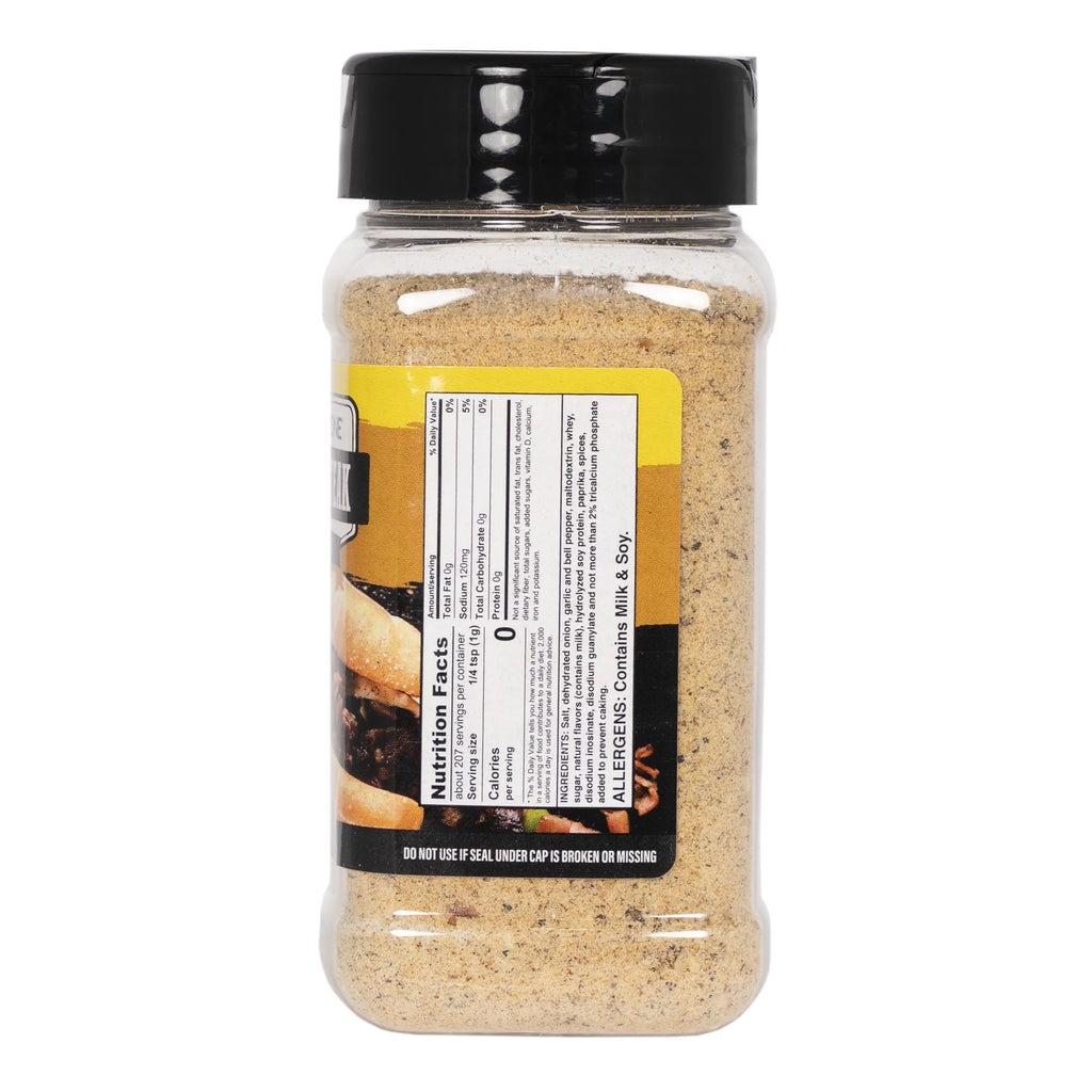 Gluten-Free Cheesesteak Seasoning, 7.3 oz B857