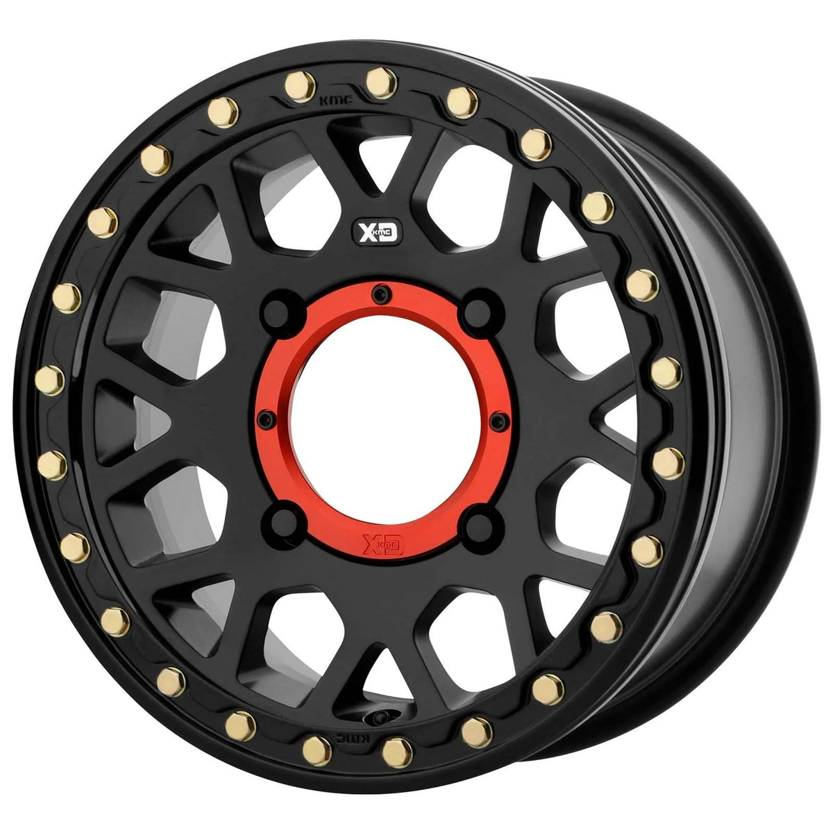 Satin Black Beadlock Wheel 14x10 L32930