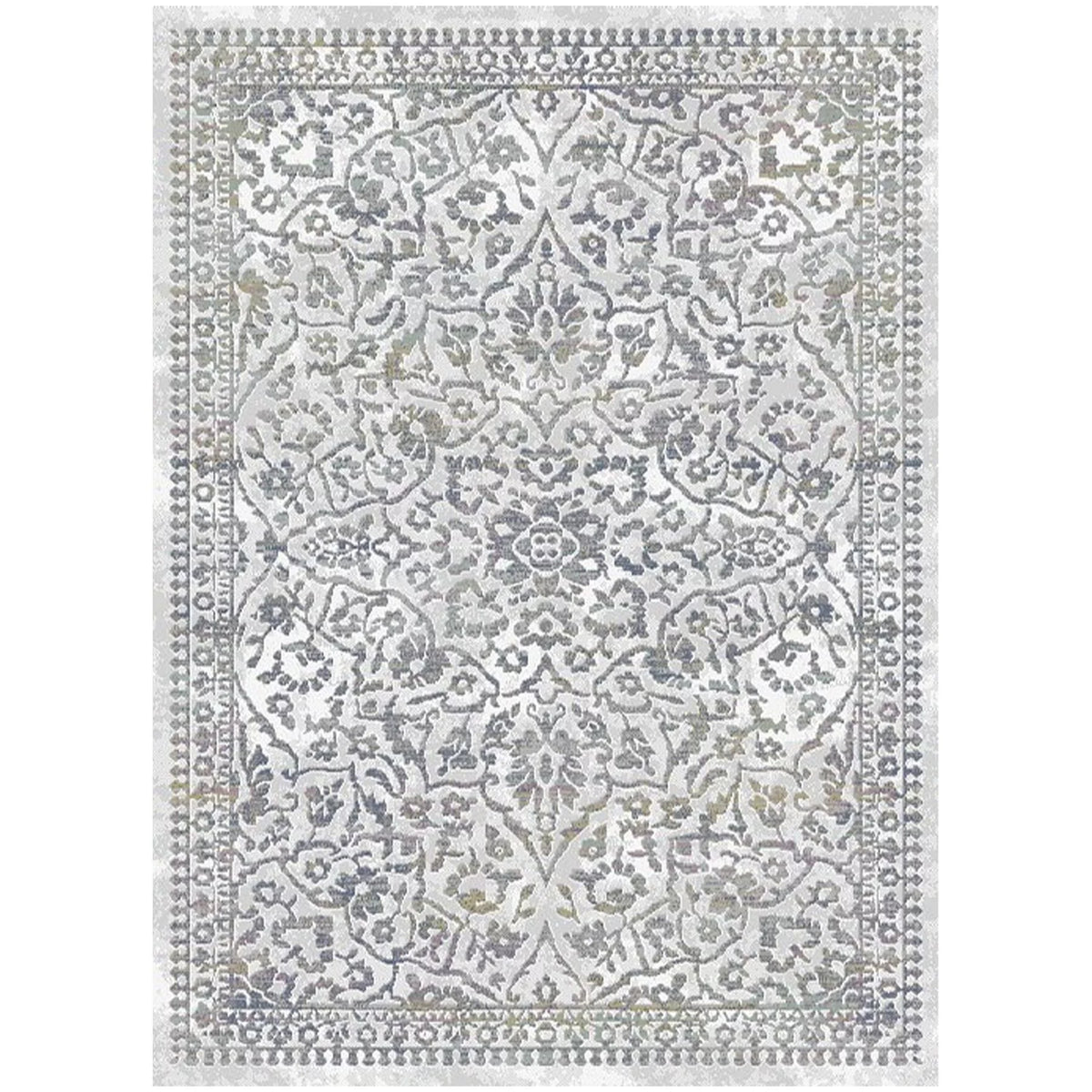Traditional Round Area Rug D7419