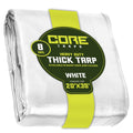 White 8 Mil Heavy Duty Waterproof Tarp 20′ X 35′Ft C63631