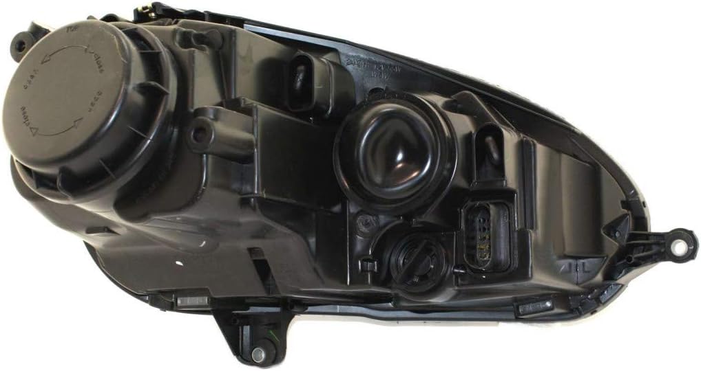 Driver Side Halogen Headlight for Volkswagen Jetta Rabbit 2006-2009 E55056