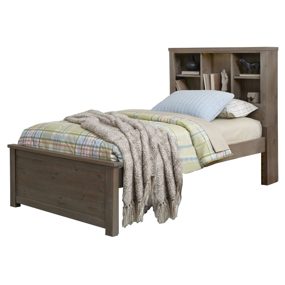 Twin Bookcase Bed O8775